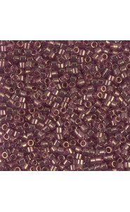 Miyuki delica beads 10/0 - Gold luster amethyst DBM-108